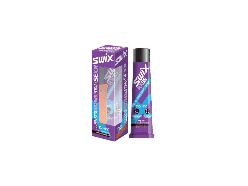 klister SWIX KX35 55g fialový speciál 1/-4°C