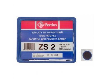 lepení Ferdus záplaty ZS2 25mm - 100ks
