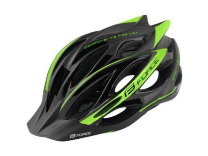 přilba FORCE Bull černo-fluo