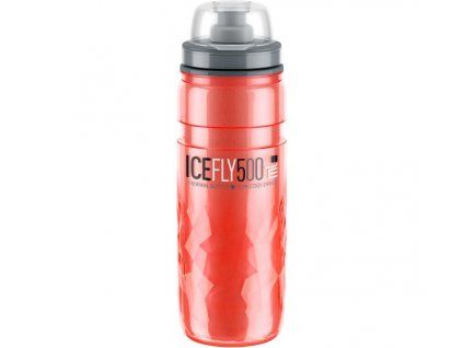 láhev ELITE 0,5l Ice Fly červená