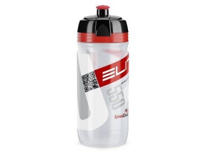 láhev ELITE 0,55L Corsa čirá,červené logo