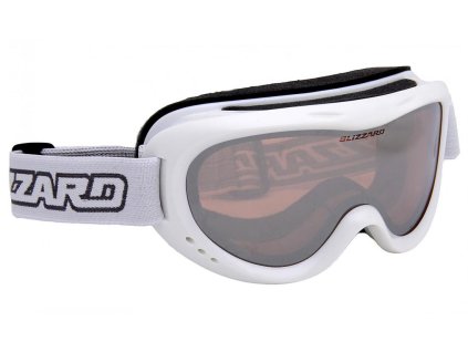 BLIZZARD Ski Gog. 907 MDAZO, white met., rosa2, silver mirror