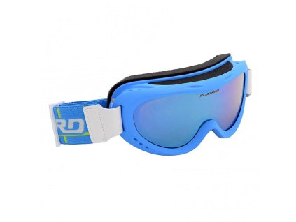BLIZZARD Ski Gog. 907 MDAZO, neon blue matt, smoke2, blue mirror