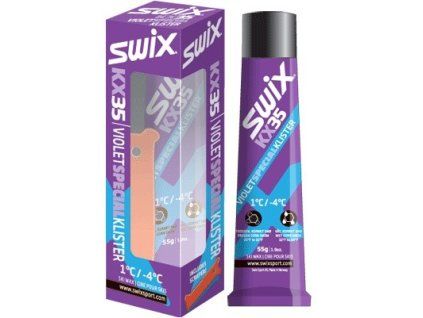 klister SWIX KX35 55g fialový speciál 1/-4°C