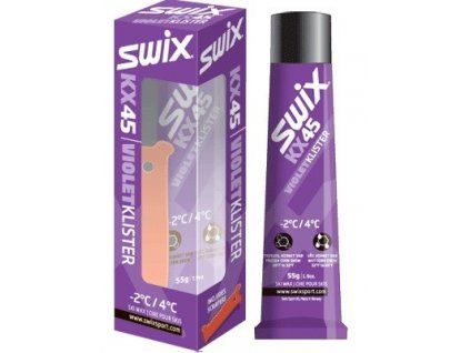 klister SWIX KX45 55g fialový -2/+4°C