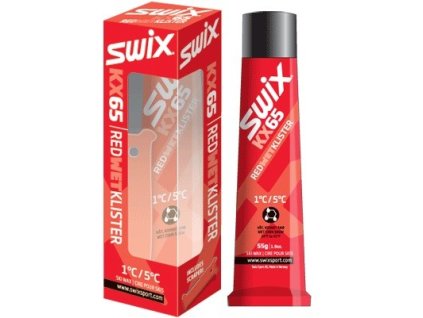 klister SWIX KX65 55g červený +1/+5°C