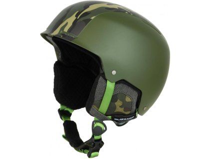 BLIZZARD Guide ski helmet, dark green matt/camouflage matt