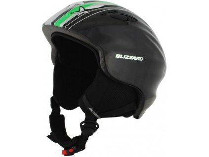BLIZZARD Magnum ski helmet junior, green star shiny