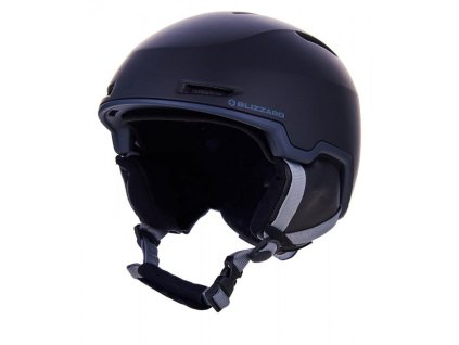 BLIZZARD Viper ski helmet, black matt/grey matt