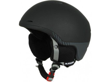 BLIZZARD Speed ski helmet, black matt/grey matt