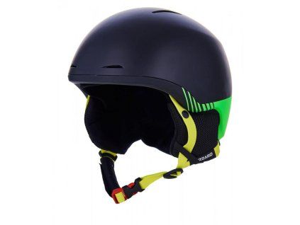 BLIZZARD Speed ski helmet, black matt/green matt