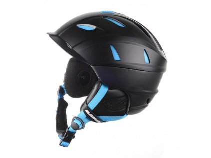 BLIZZARD Power ski helmet, black matt/neon blue
