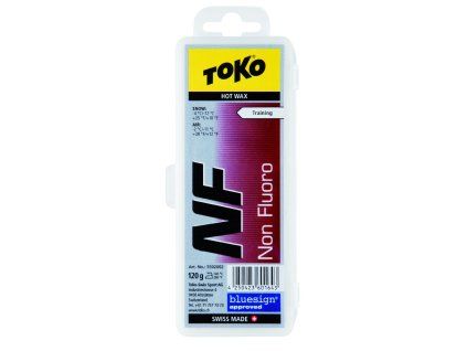 vosk TOKO NF Hot Wax red 120g -4/-12°C
