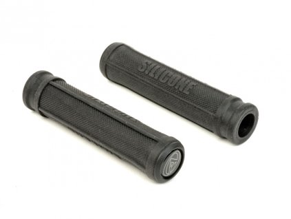 Gripy AGR SILICONE l.130mm (černá)