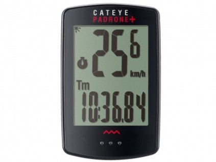 Cyklopočítač CAT Padrone + (PA110W) (černá)