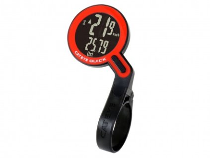 Cyklopočítač CAT Quick (RS100W) (černá/červená)