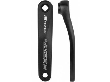 klika levá FORCE NINE3.2 Al 175mm černá