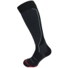II. quality Allround ski socks, black/anthracite/grey/red