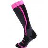 Viva Allround ski socks, black/anthracite/magenta